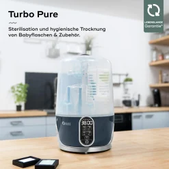 Dampfsterilisator & Flaschentrockner Turbo Pure