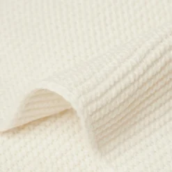 Decke Basic Knit Ivory 75 x 100 cm