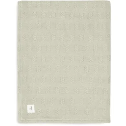 Decke Grain Knit Olive Green 75 x 100 cm