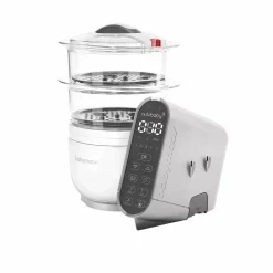 Displaygehäuse Nutribaby + Aluminium-Effekt