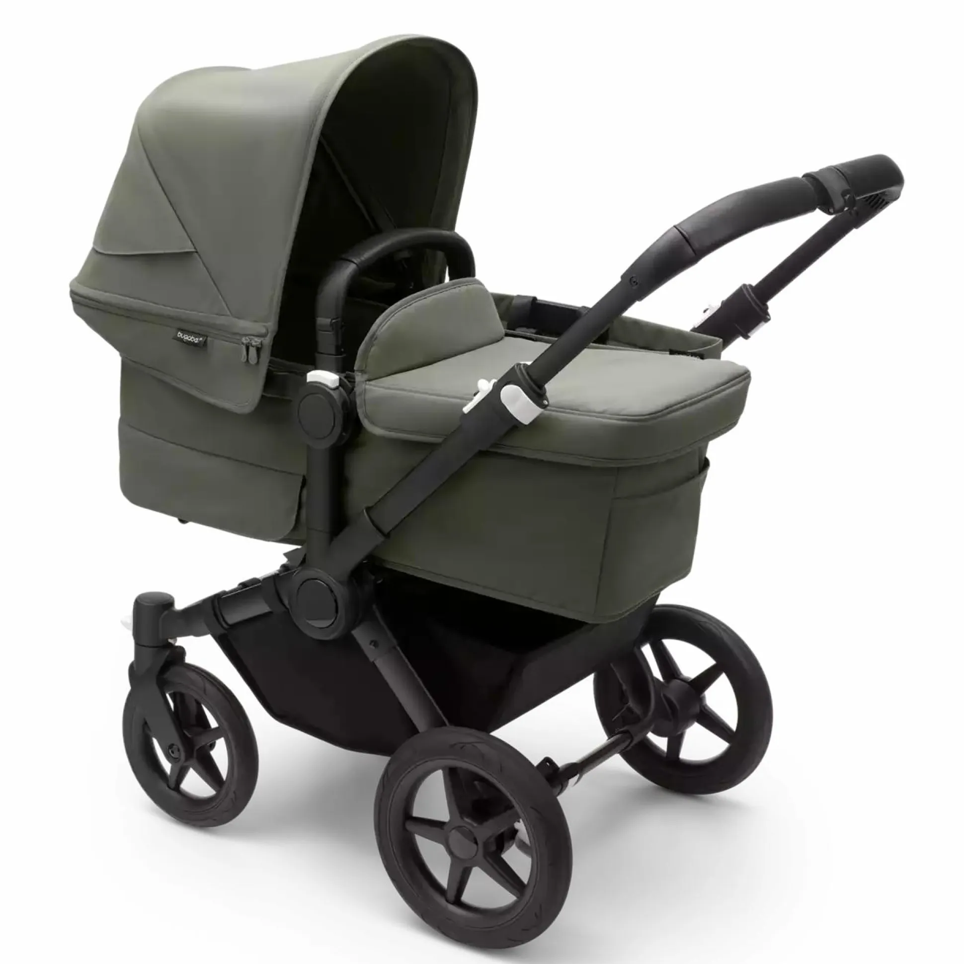 Donkey 5 Mono-Kinderwagen, erweiterbar, Forest Green