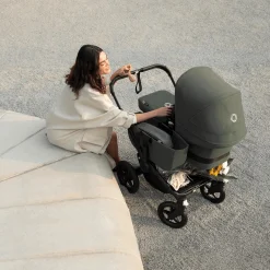 Donkey 5 Mono-Kinderwagen, erweiterbar, Grey Melange