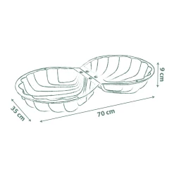 Doppel-Sandspielmuschel