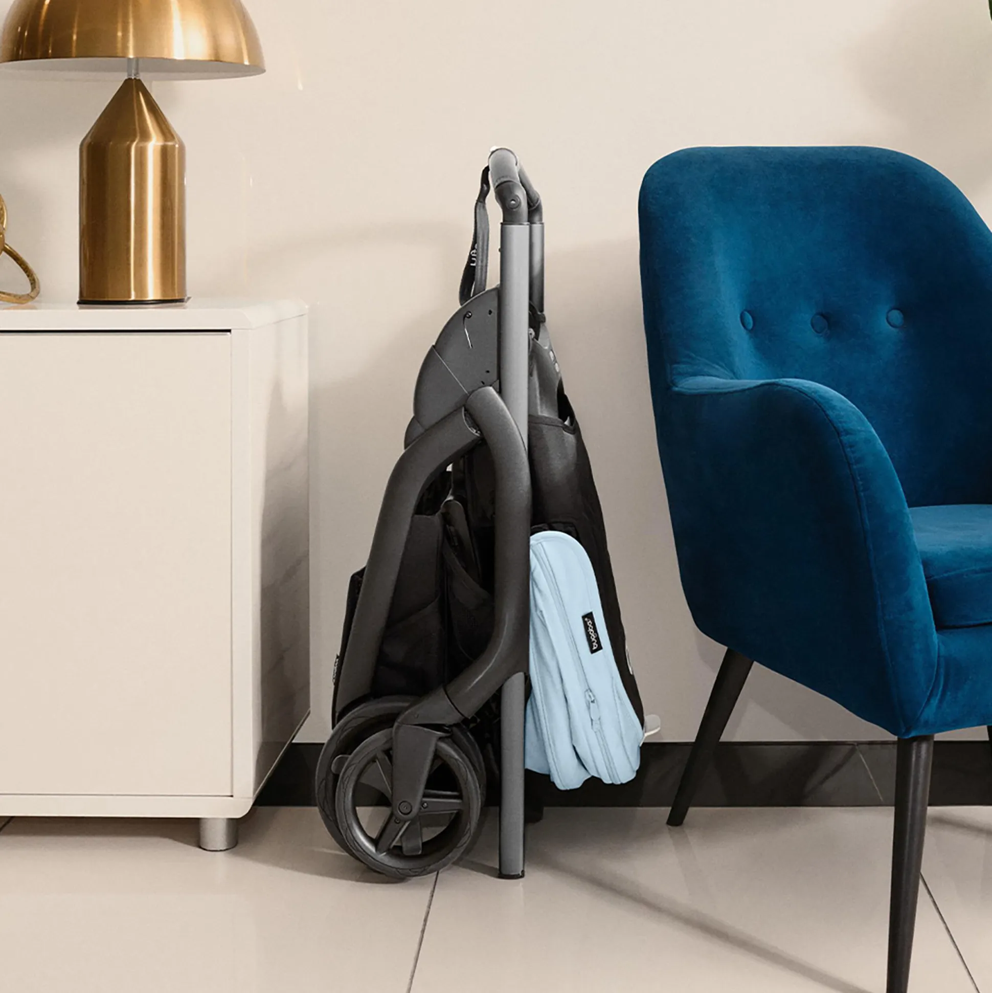 Dragonfly City-Kinderwagen Graphit/Skyline Blue