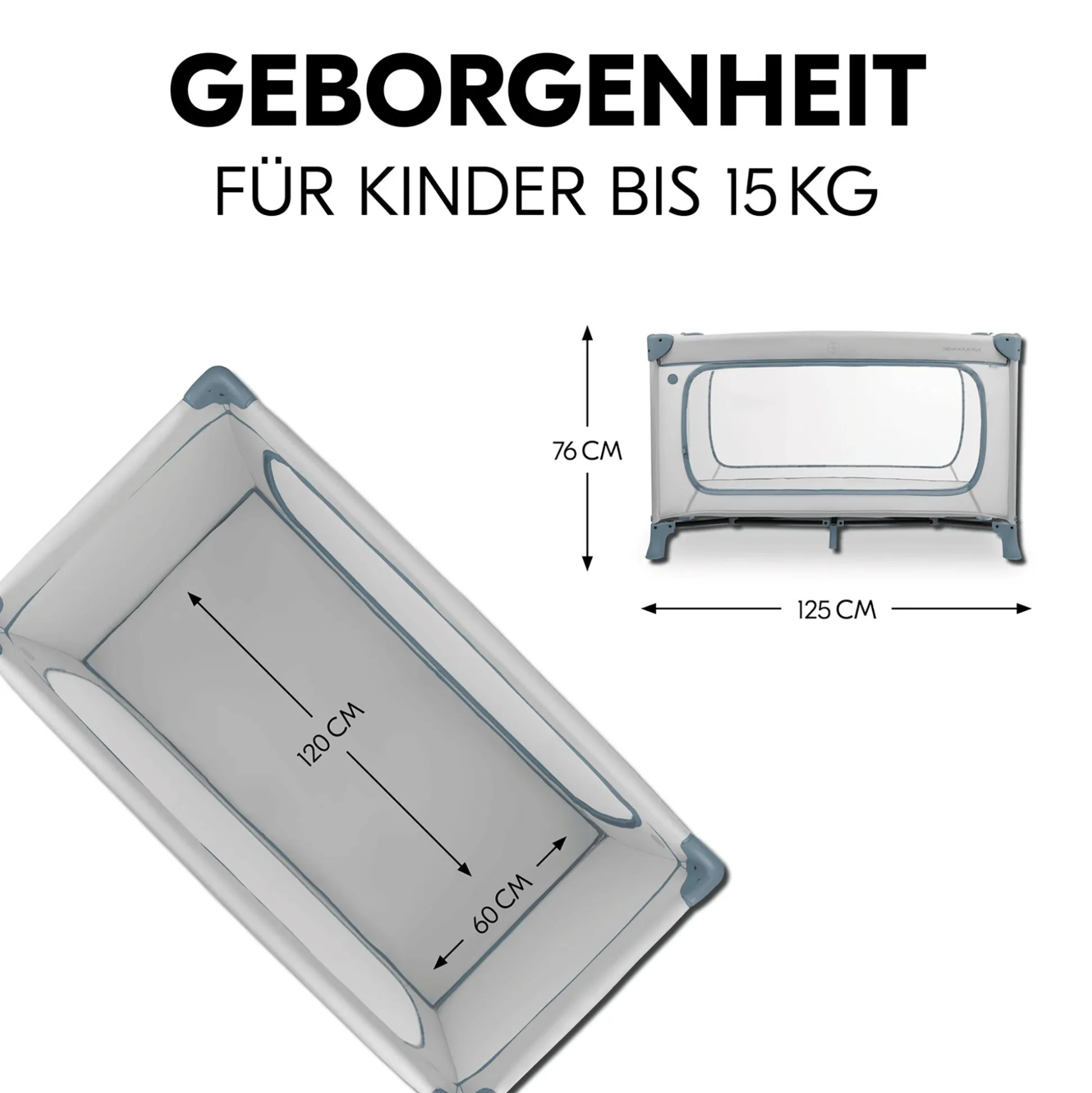 Dream N Play Plus Dusty Blue