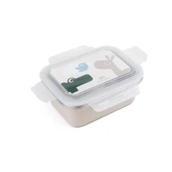 Edelstahl Brotdose Lalee/Croco