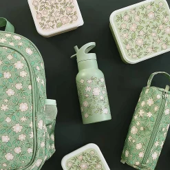 Edelstahl-Trinkflasche Blümchen