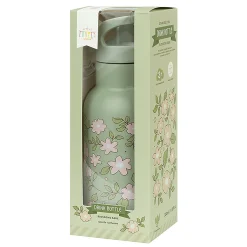 Edelstahl-Trinkflasche Blümchen