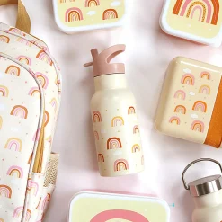 Edelstahl-Trinkflasche Regenbogen