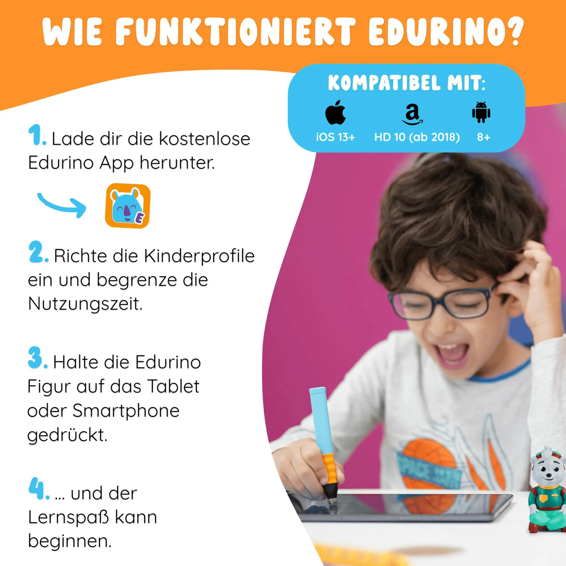 Edurino Lernfigur Asa - Unsere Natur