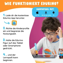 Edurino Lernfigur Juki - Kreativität & Malen