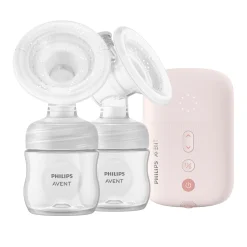 Elektrische Doppelmilchpumpe Natural Motion SCF397/31