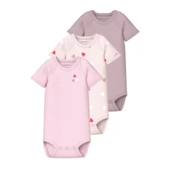 3er Pack Kurzarmbody