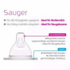 2er Pack MAM Sauger Silikon Gr.0