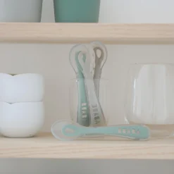4er Set Babylöffel aus Silikon 8+ Monate