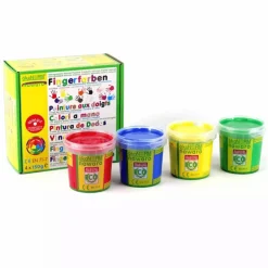 4er Set Fingermalfarbe