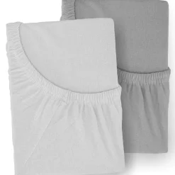 2er Set Jersey Spannbetttücher bis 70 x 140 cm