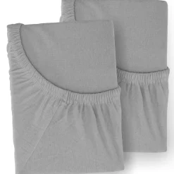 2er Set Jersey Spannbetttücher bis 70 x 140 cm