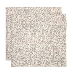 2er Set Mulltücher Blumen 115 x 115 cm