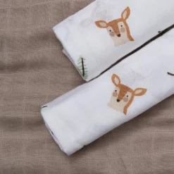 3er Set Mulltücher Forest