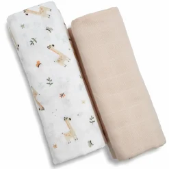 2er Set Pucktücher Giraffe