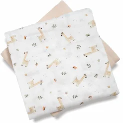 2er Set Pucktücher Giraffe