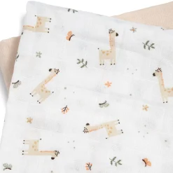 2er Set Pucktücher Giraffe