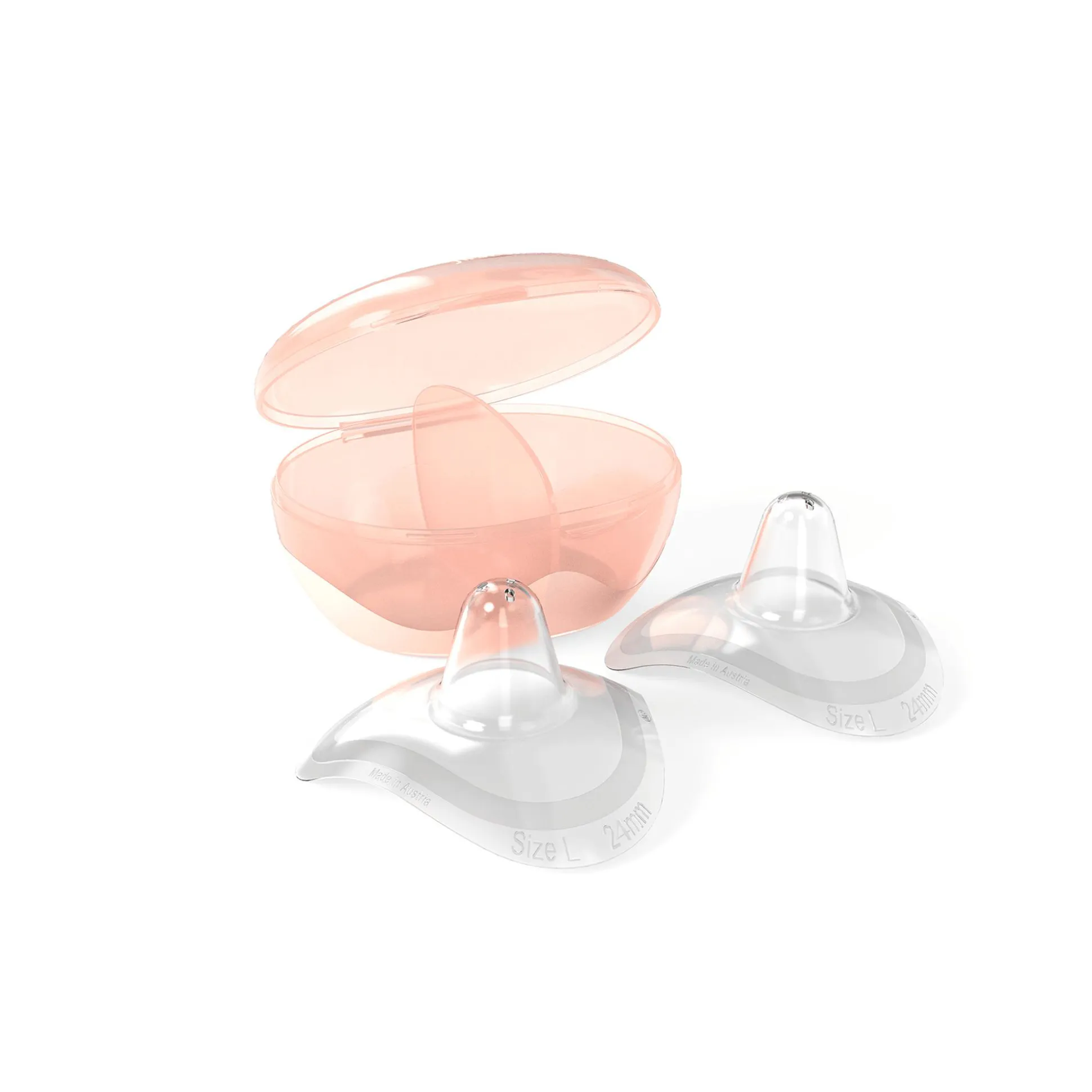 2-er Set Stillhütchen Größe L