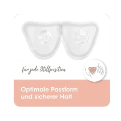 2-er Set Stillhütchen Größe L