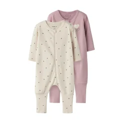 2er Set Strampler Herzen