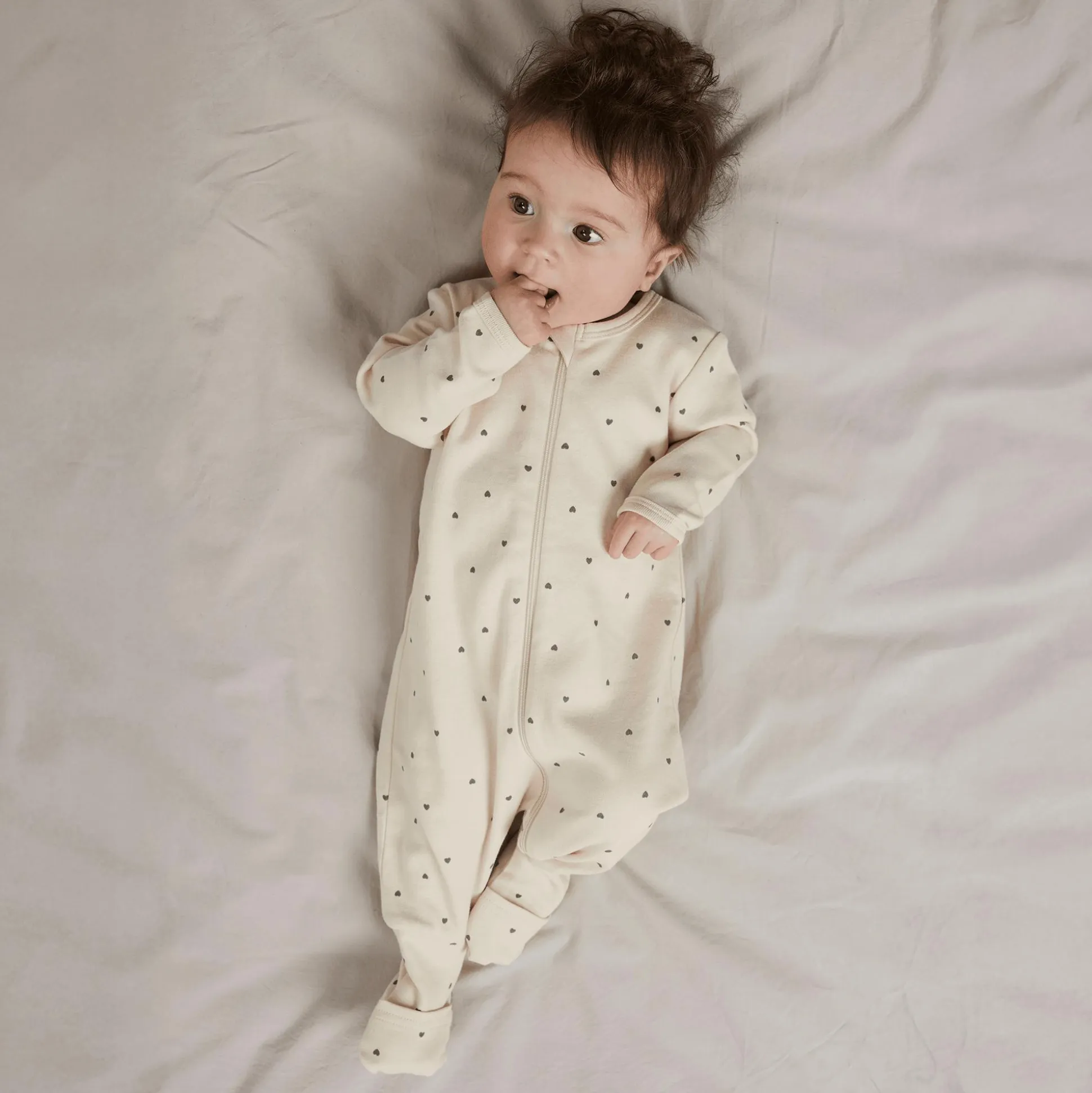 2er Set Strampler Herzen