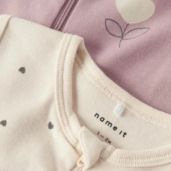 2er Set Strampler Herzen