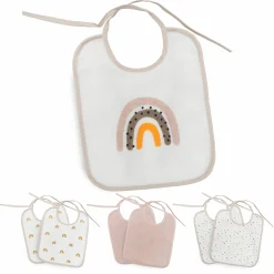 7er-Pack Bindelätzchen Regenbogen