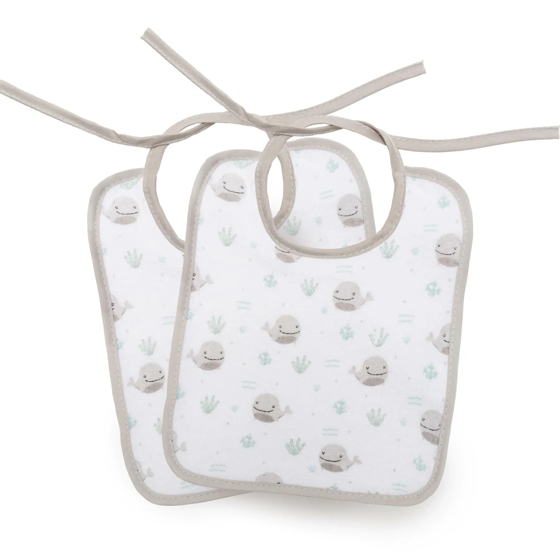 7er-Pack Bindelätzchen Wal