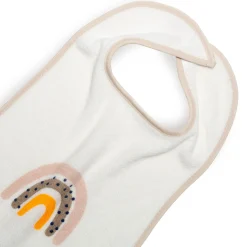 3er-Pack Klettlätzchen Regenbogen