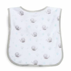 3er-Pack Klettlätzchen Wal