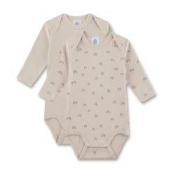 2er-Pack Langarmbodys Regenbogen