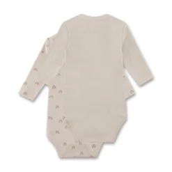 2er-Pack Langarmbodys Regenbogen