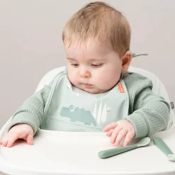 2er-Pack Lätzchen Croco