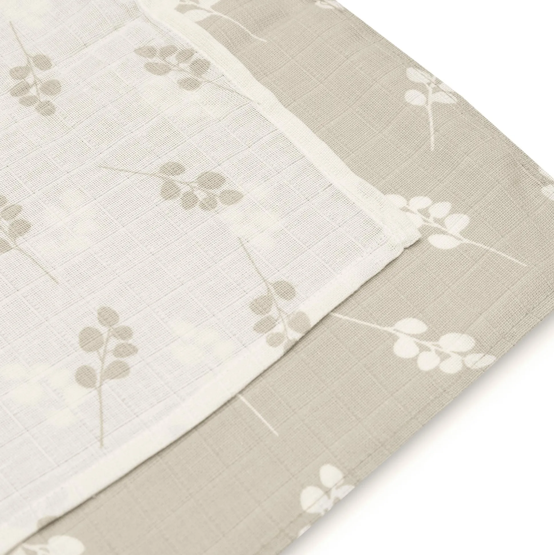 2er-Pack Mulltücher Zweige