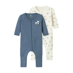 2er-Pack Schlafanzüge Traktor