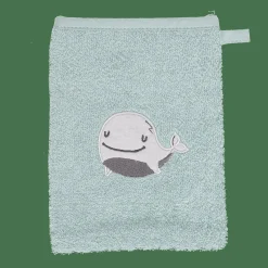 2er-Pack Waschhandschuhe Wal