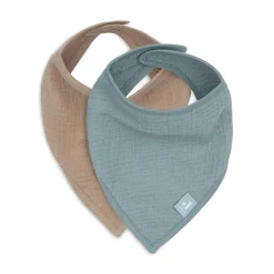 2er-Set Bandana Lätzchen Muslin