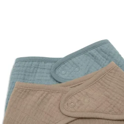 2er-Set Bandana Lätzchen Muslin