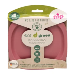 2er-Set Kinderteller Eat Green