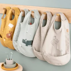 2er-Set Klettlätzchen Ozzo