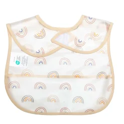 2er-Set Klettlätzchen Regenbogen