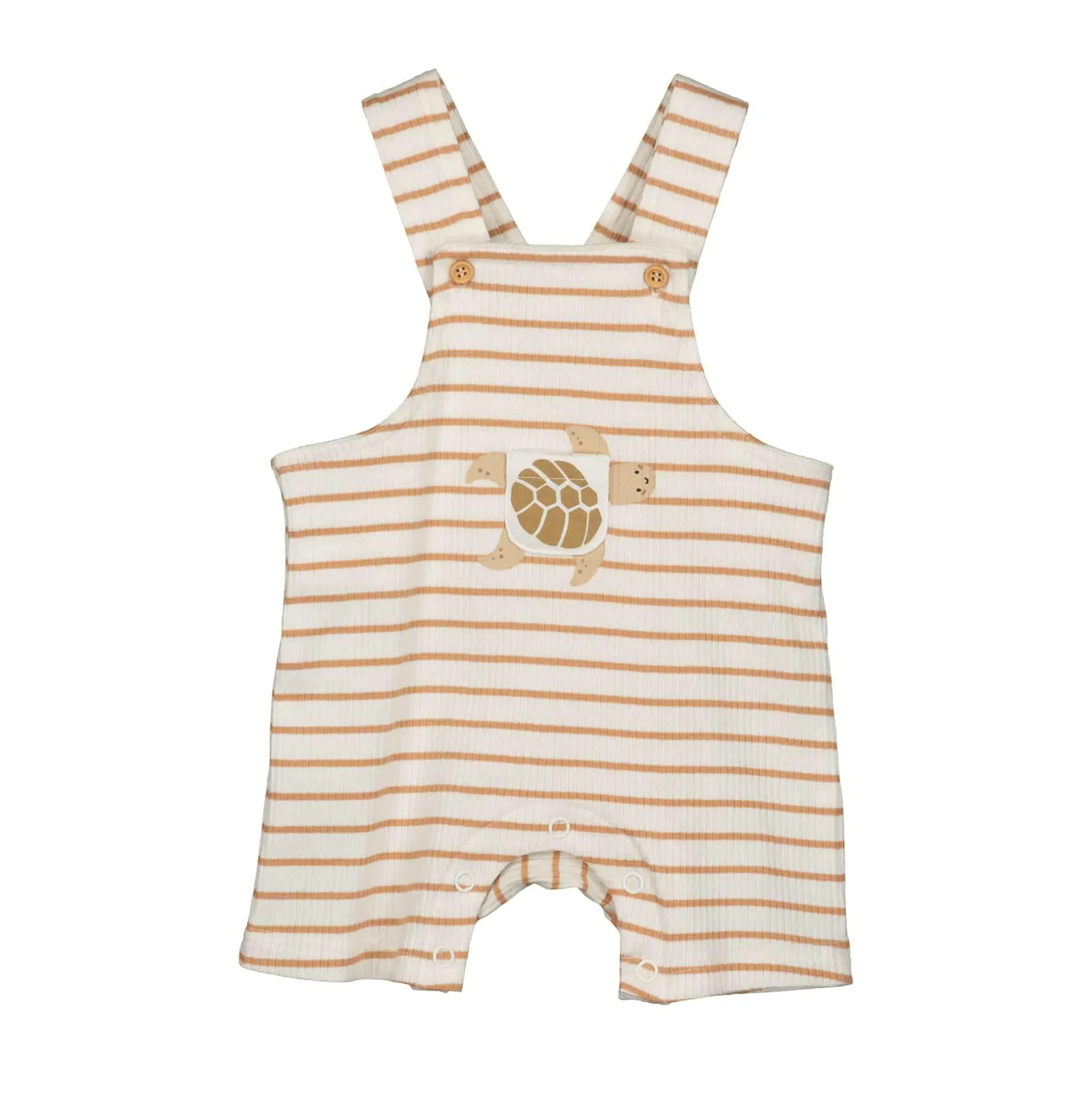 2er-Set Kurzarmbody und Latzhose Schildkröte