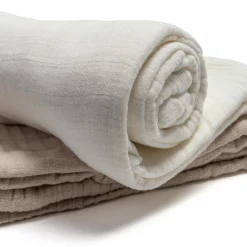 2er-Set Mulltücher 120 x 120 cm