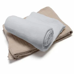 2er-Set Mulltücher 120 x 120 cm